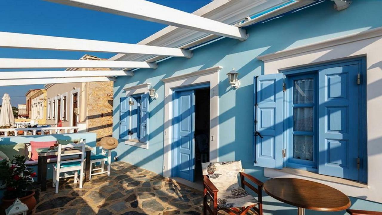 Amazing House In Halki Vila Exterior foto